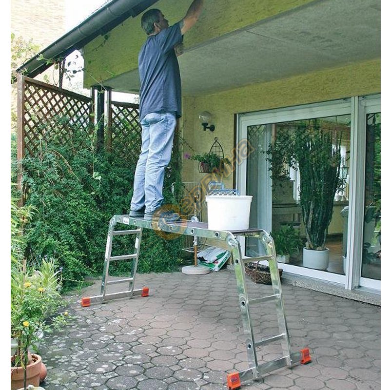 Поцинкована платформа за стълба CORDA 4x3