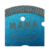 MANA Turbo Tile cutting disc blue 125mm 22.23mm
