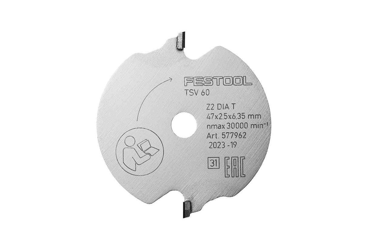 Festool Scoring saw blade WOOD FINE CUT SPECIAL DIA 47x2,5x6,35 T2