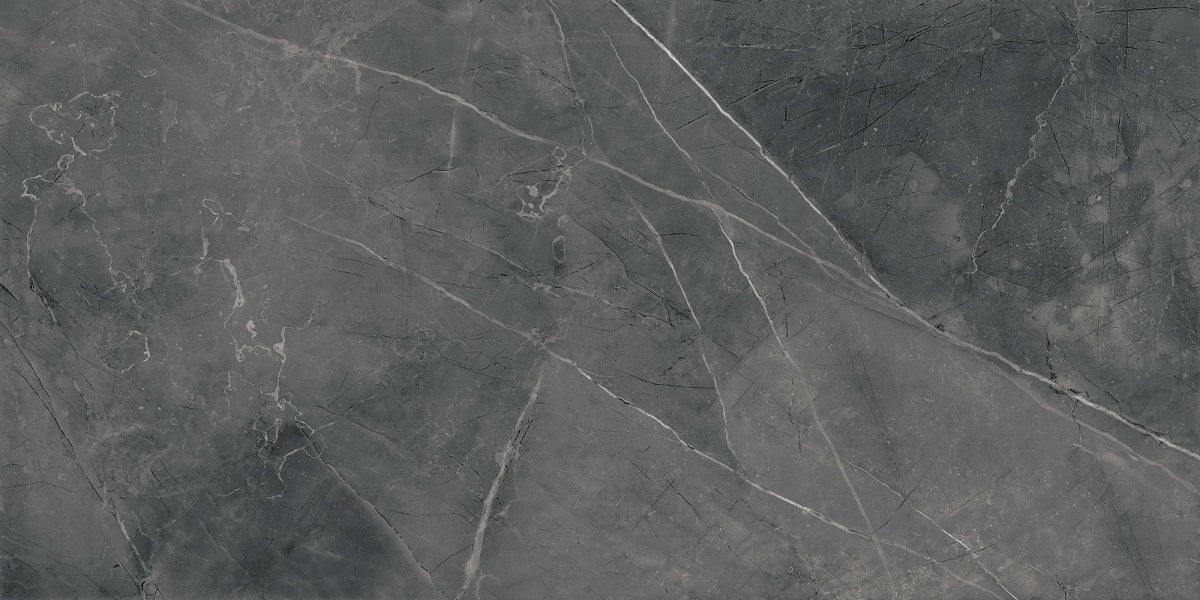 Глазиран гранитогрес Marbocera Nivea black 60 х 120 x 0.8 см