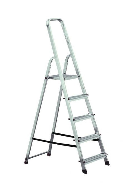 Алуминиева домакинска стълба KRAUSE CORDA 4+1