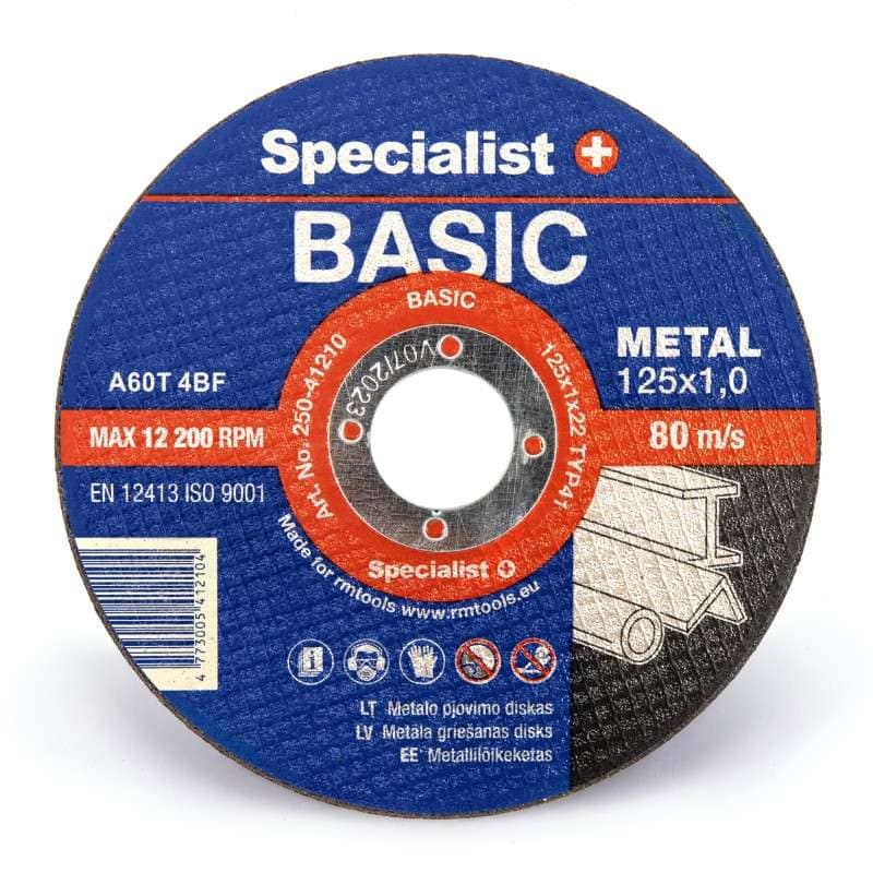 Specialist+ Basic Диск за метал 125x1