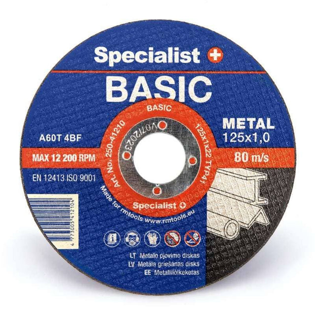 Specialist+ Basic Диск за метал 125x1