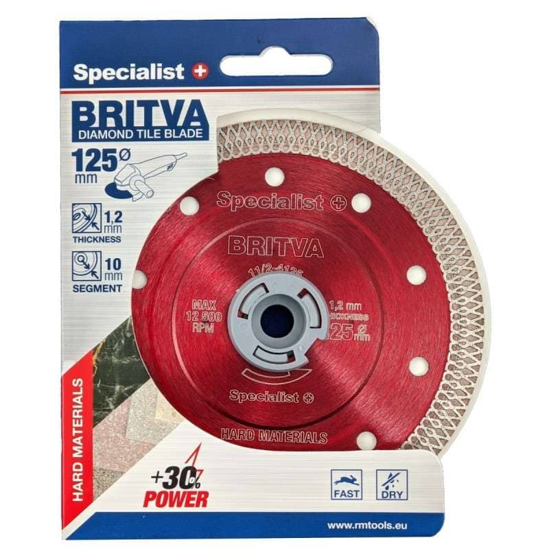 Specialist+ Diamond disc Britva 125x1.2x22