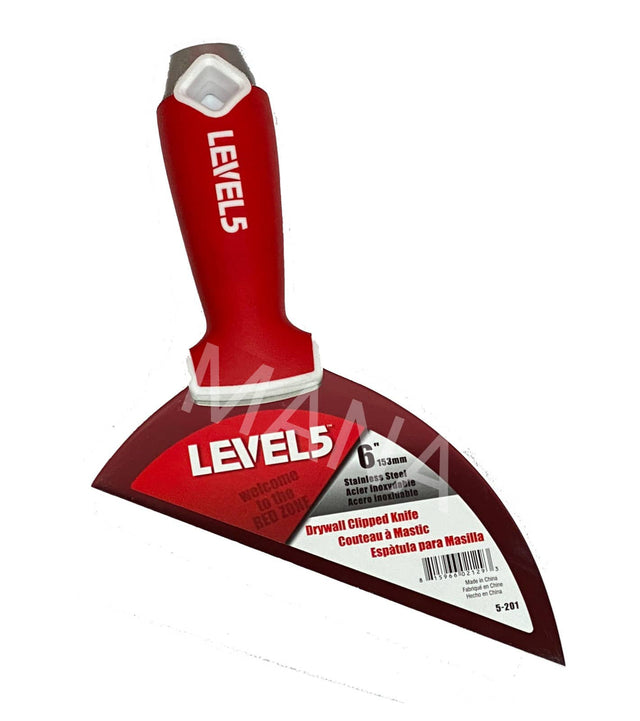 LEVEL 5 6”/152mm  Отрязана шпакла от неръждаема стомана 