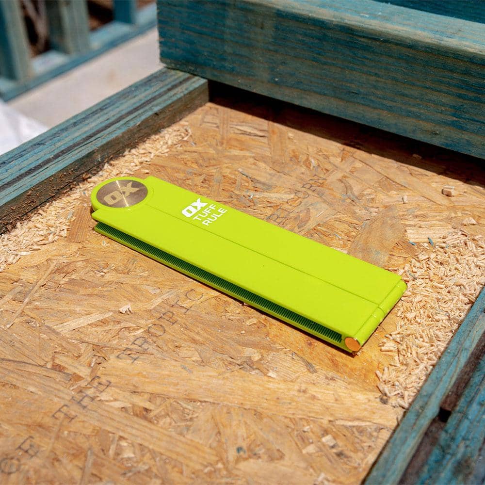 OX PRO Мултифункционален сгъваем метър - зелен