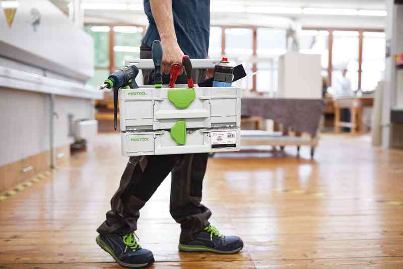 Festool Акумулаторен потъващ циркулярен трион TSC 55 KEB-Basic