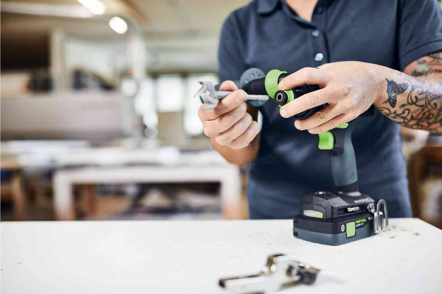 Festool Акумулаторен ударен винтоверт QUADRIVE TPC 18/4 5,0/4,0 I-Set/XL