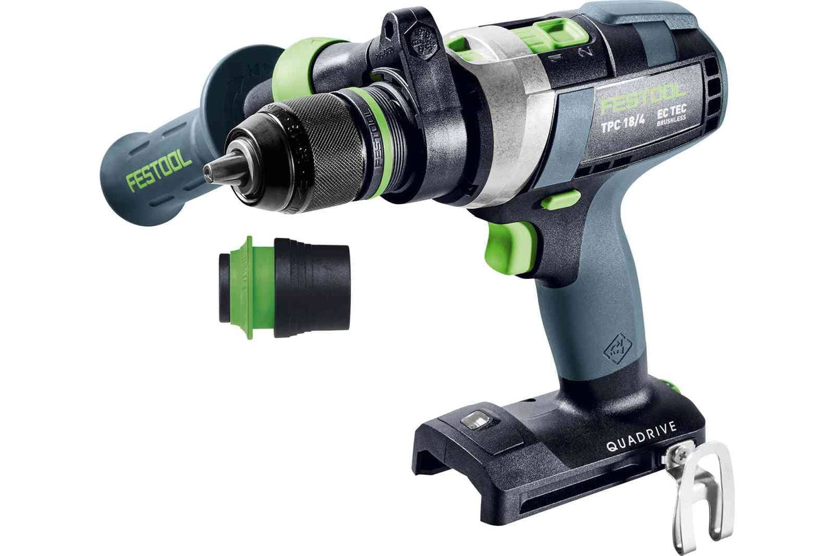 Festool Cordless percussion drill QUADRIVE TPC 18/4 I-Basic - Promo