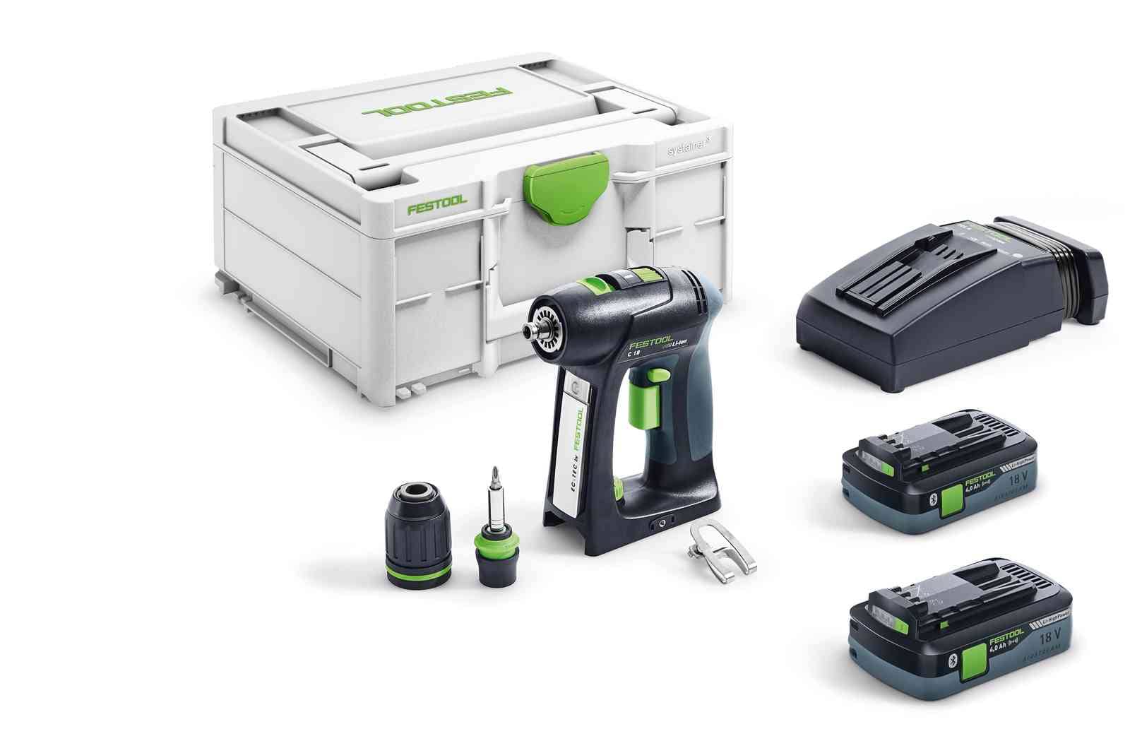 Festool Акумулаторен винтоверт C 18 HPC 4,0 I-Plus
