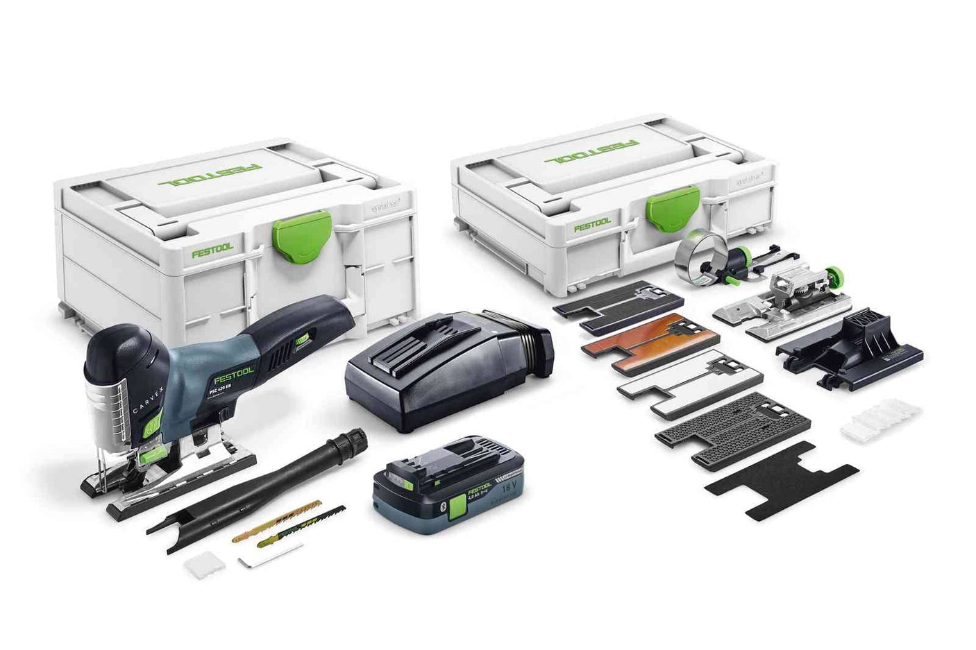 Festool Акумулаторен махален прободен трион PSC 420 HPC 4,0 EBI-Set CARVEX