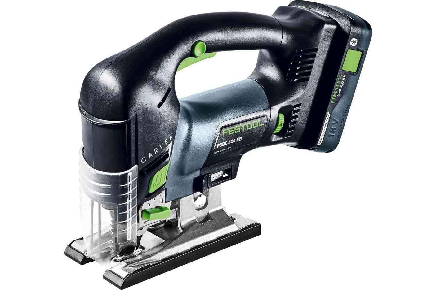Festool Акумулаторен махален прободен трион / зеге PSBC 420 HPC 4,0 EBI-Plus CARVEX