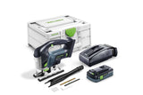 Festool Акумулаторен махален прободен трион / зеге PSBC 420 HPC 4,0 EBI-Plus CARVEX