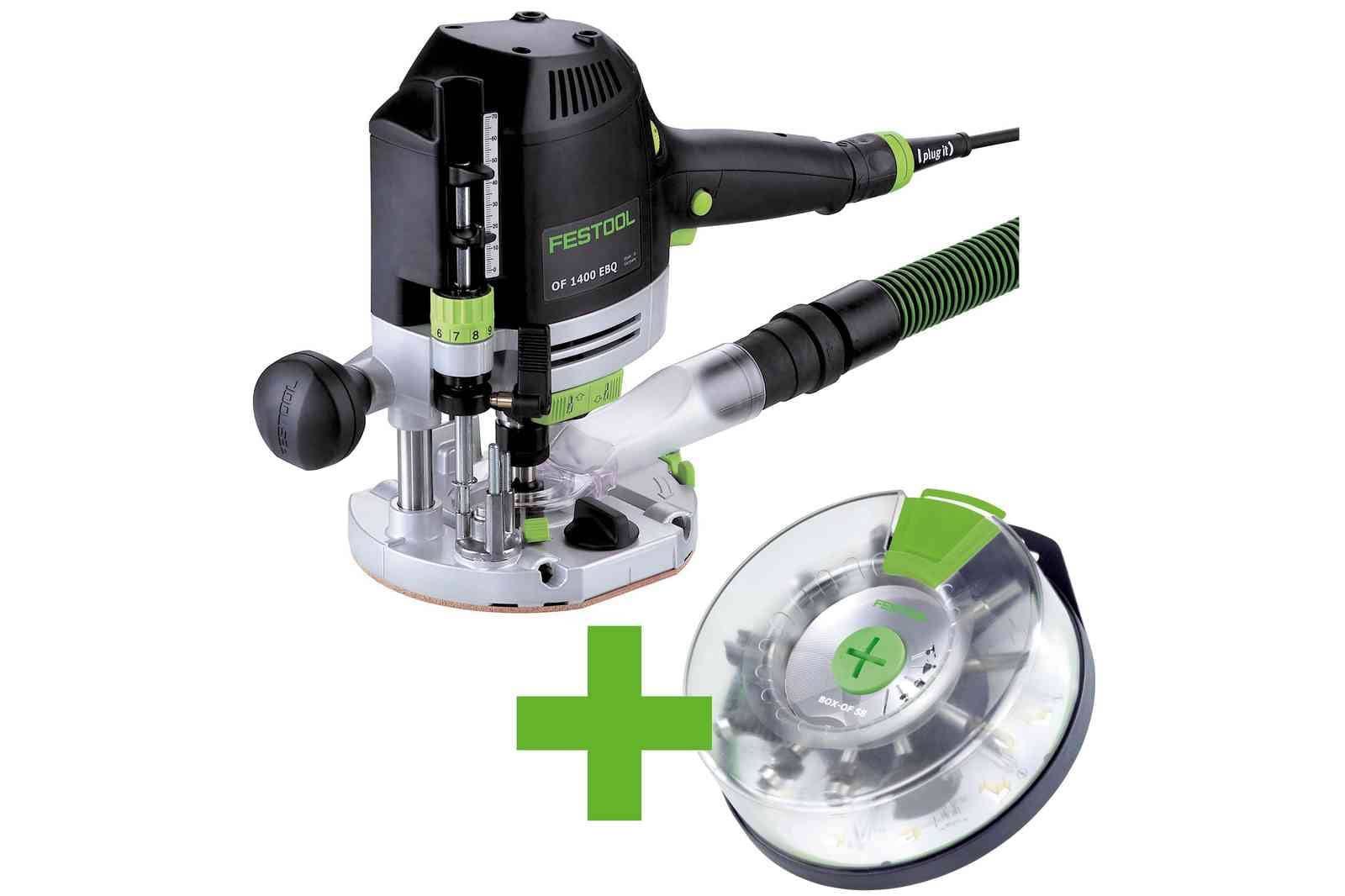 Festool Оберфреза OF 1400 EBQ-Plus + Box-OF-S