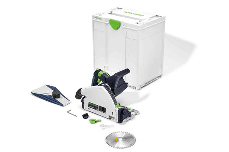 Festool Акумулаторен потъващ циркулярен трион TSC 55 KEB-Basic