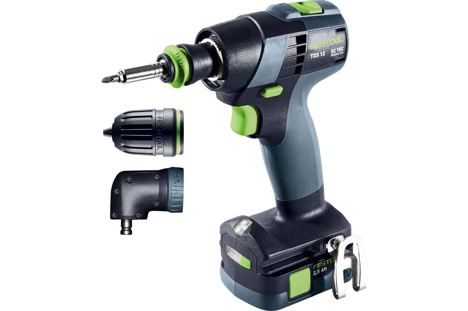 Festool Акумулаторен винтоверт TXS 12 2,5-Set