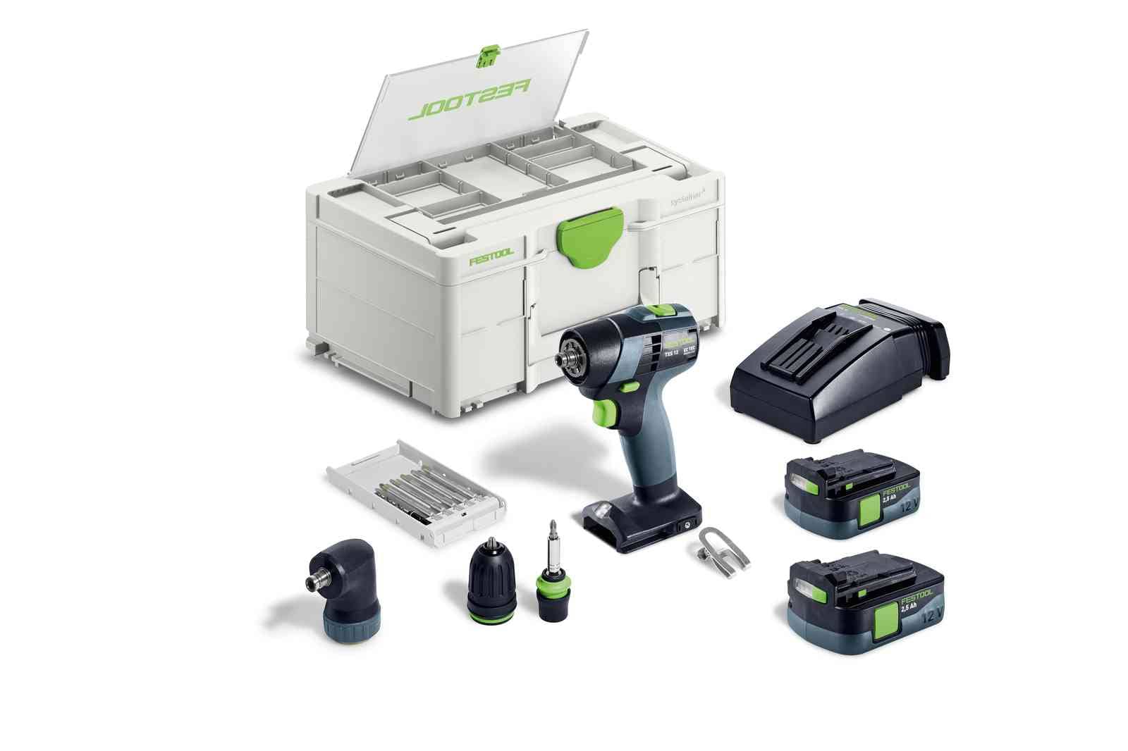 Festool Акумулаторен винтоверт TXS 12 2,5-Set