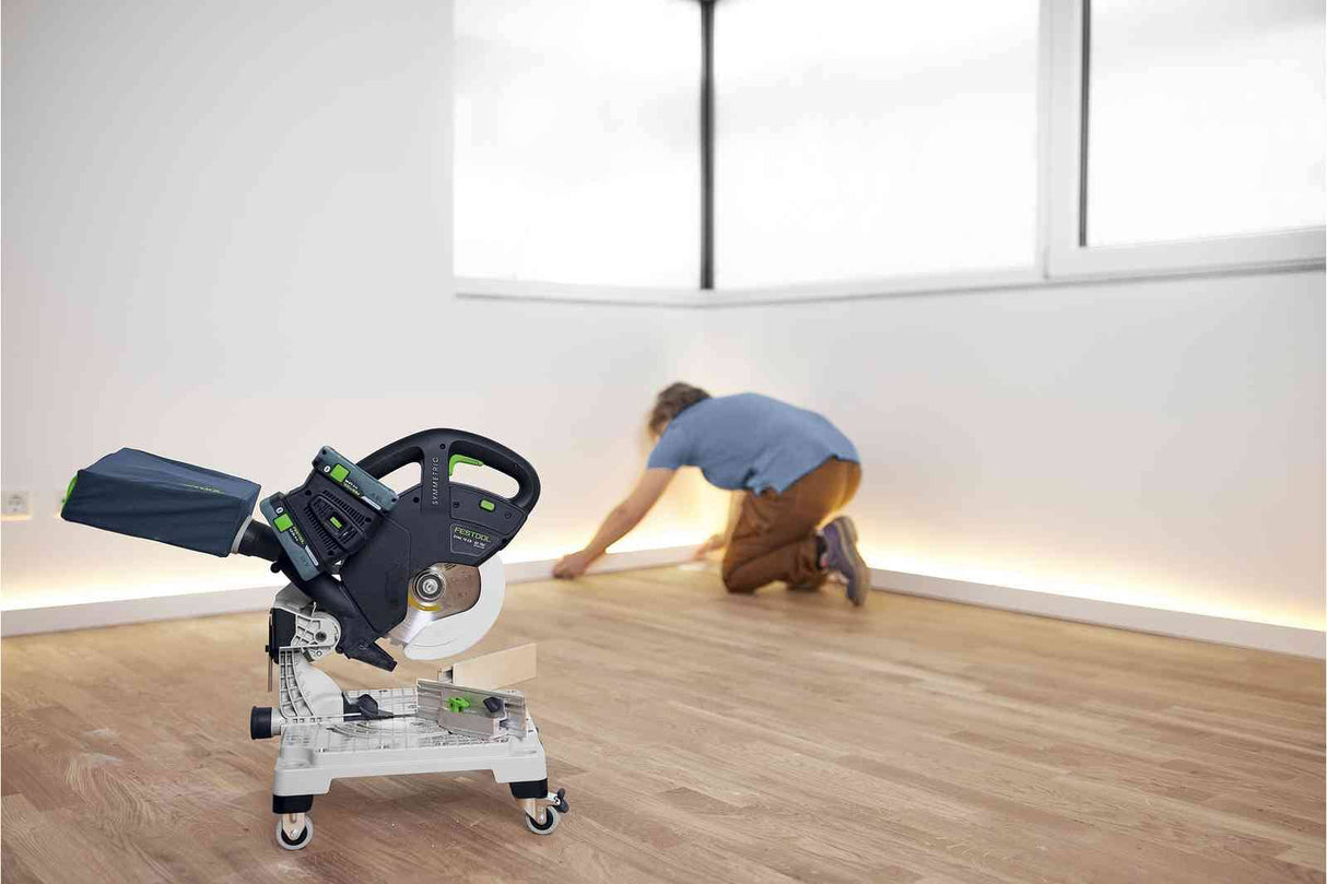 Festool Cordless compound mitre saw SYMMETRIC SYMC 70 4,0 EBI-Plus