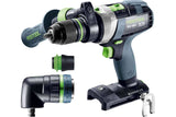 Festool Cordless percussion drill QUADRIVE TPC 18/4 I-Basic-Set