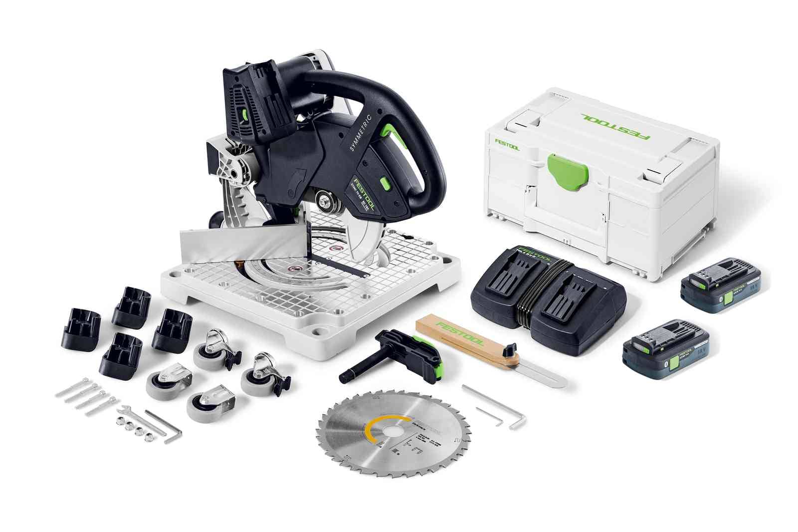 Festool Акумулаторен трион за летви SYMMETRIC SYMC 70 4,0 EBI-Plus