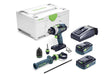 Festool Акумулаторен ударен винтоверт QUADRIVE TPC 18/4 5,0/4,0 I-Plus
