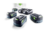 Festool Енергиен комплект SYS 18V 4x5,0/TCL 6 DUO