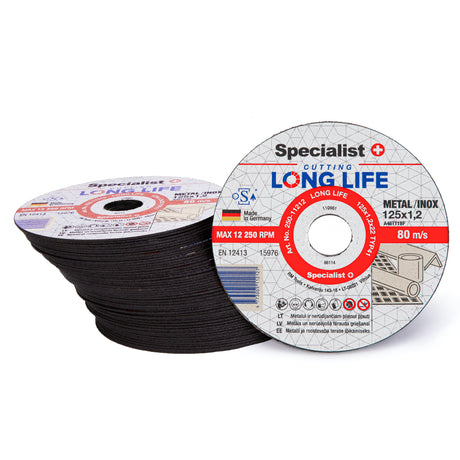 Specialist+ Диск за метал 125x1,2x22