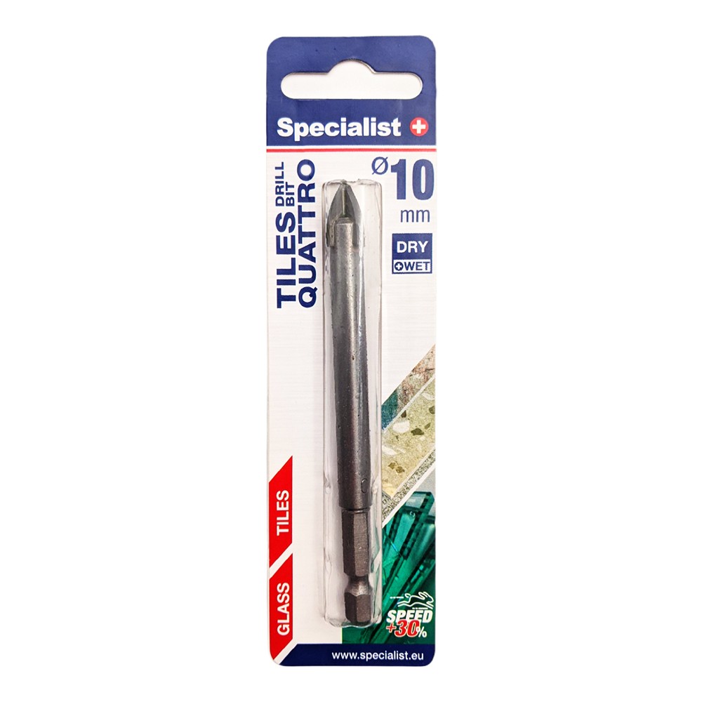 Specialist+ Бъргия за стъкло 10mm