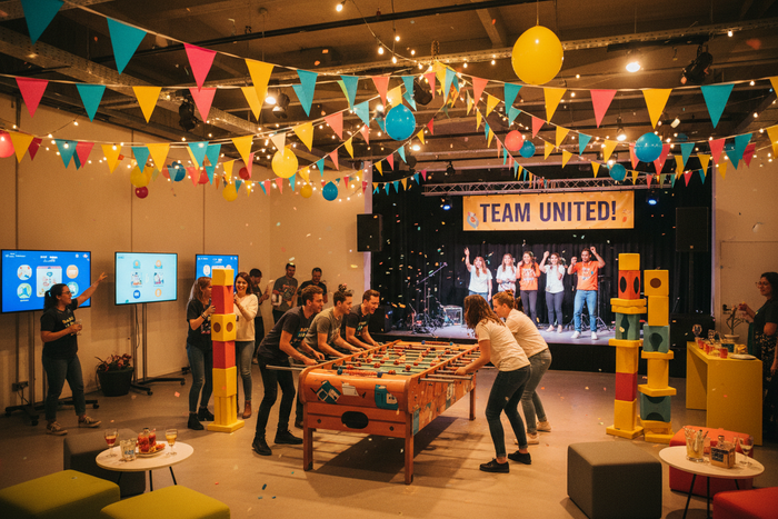 Екипни събития и забавления