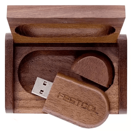 Festool Флашка в дървена подаръчна кутия