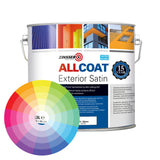 ZINSSER ALLCOAT Боя за тониране за фасади и външна употреба TR Satin/2.5L