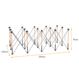 BORA Модулна работна маса Centipede 4×8 ft / 30 in