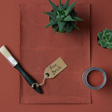 Rust Oleum Chalky Matt Furniture Paint/Fire brick 125ml