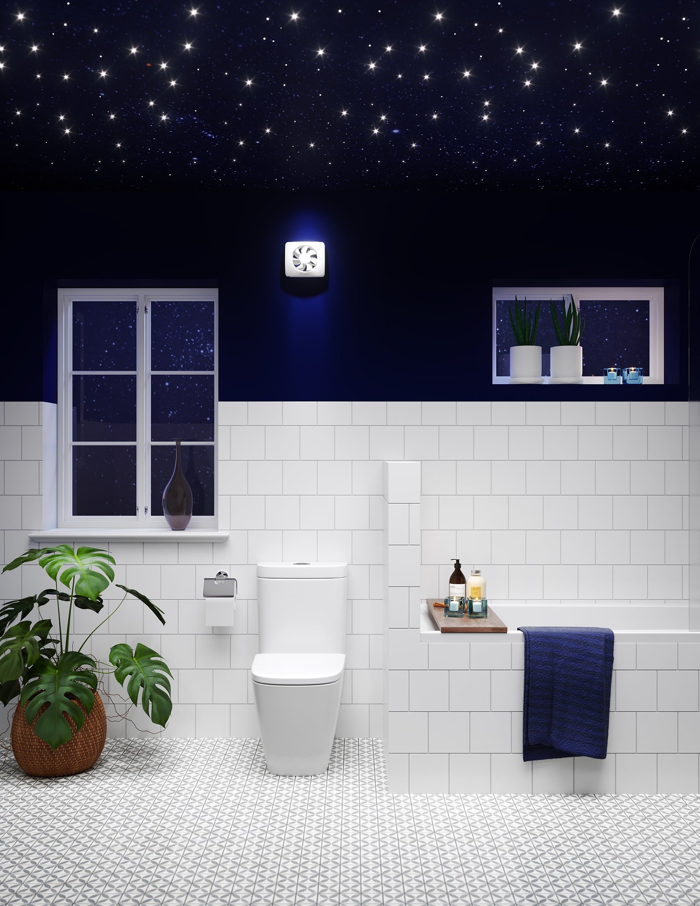 FRESH VENTILATION Smart Bathroom fan Fresh ICE