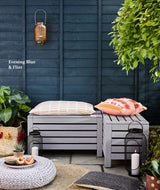 Rust Oleum Chalky Finish Garden Furniture Paint Winter Grey 750ml