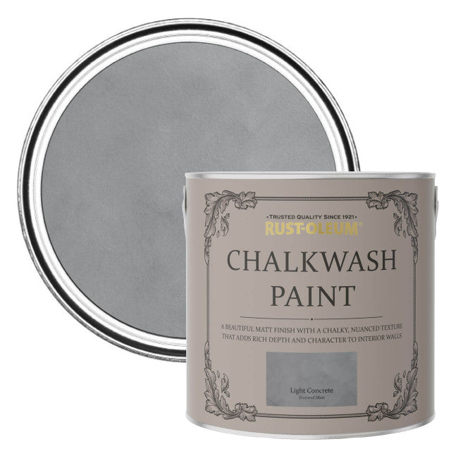 Rust Oleum Chalkwash Боя / Light Concrete 2.5L