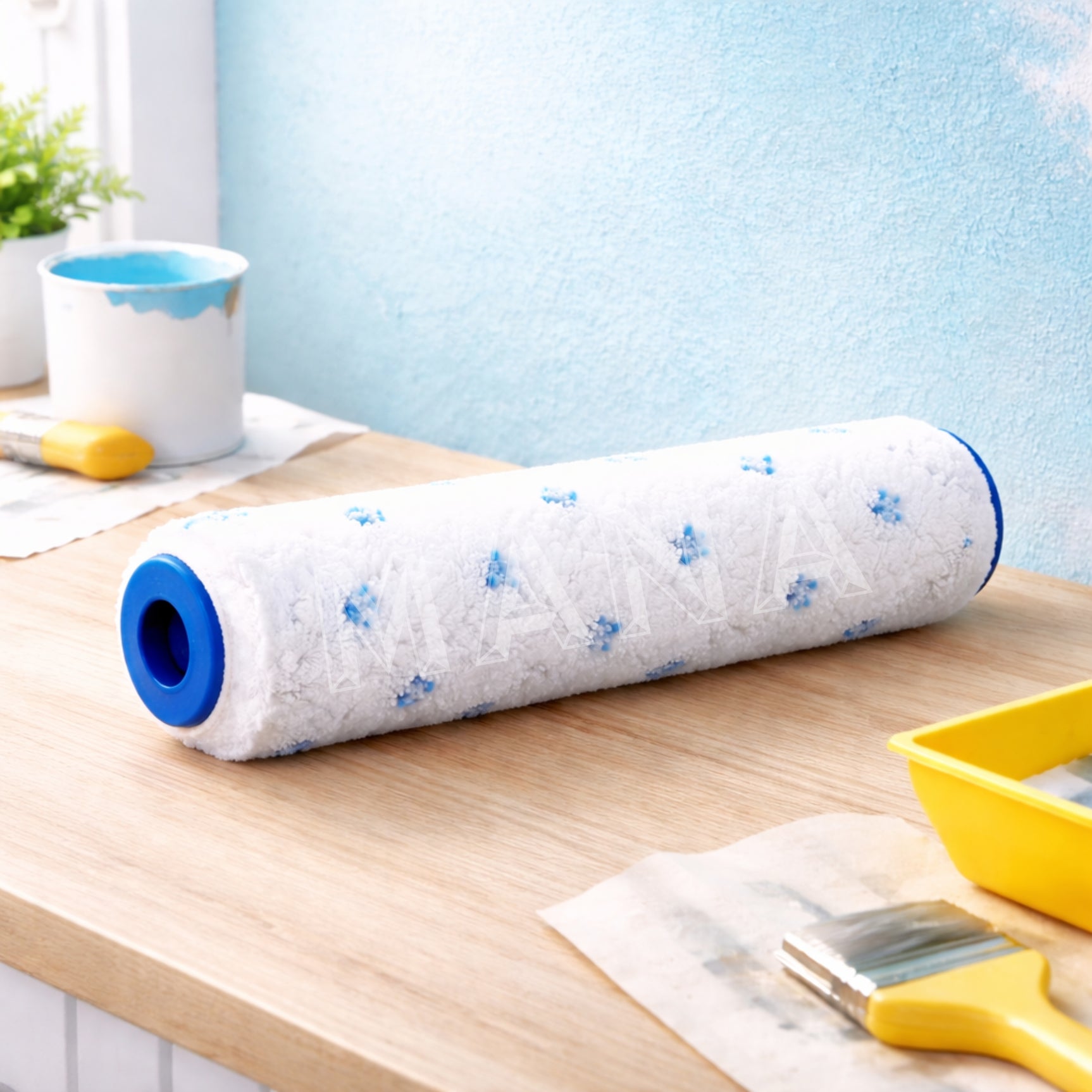 MANA Microfiber AllStar 10, Микрофибърен валяк 10 cm, 2 броя