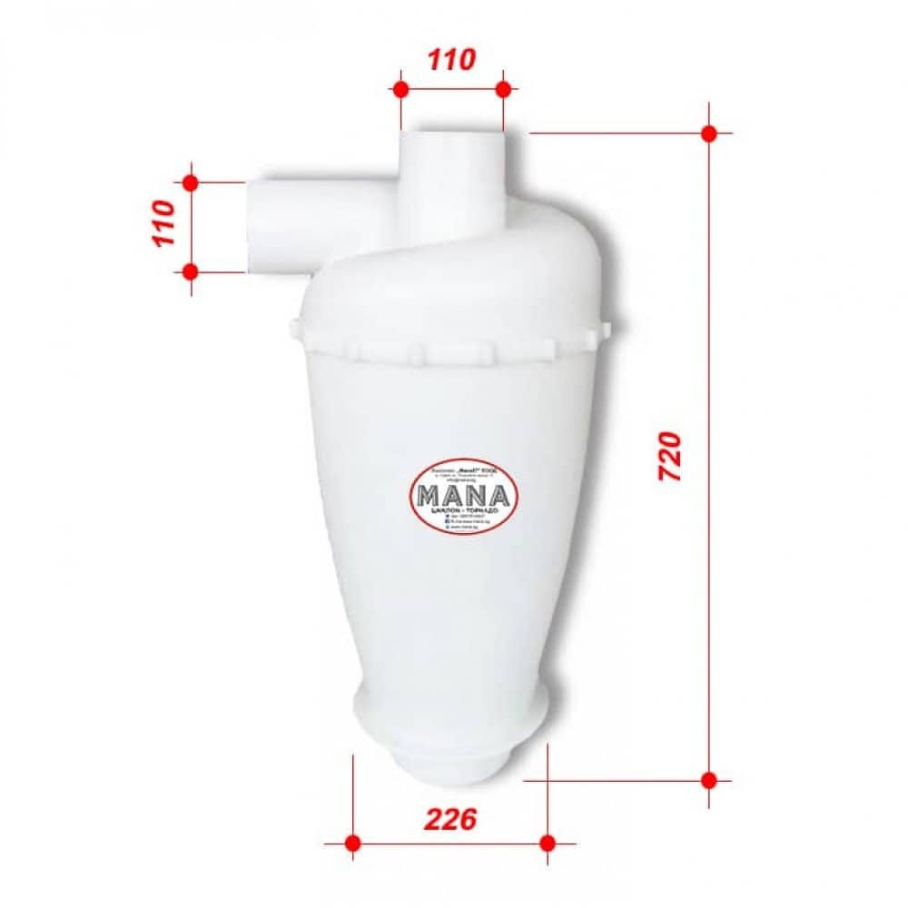 Комплект Промишлено Торнадо Ø110