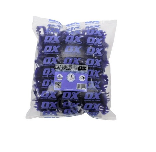 OX Pro Tile Level System, 13mm/1.5mm spacer, 250pack