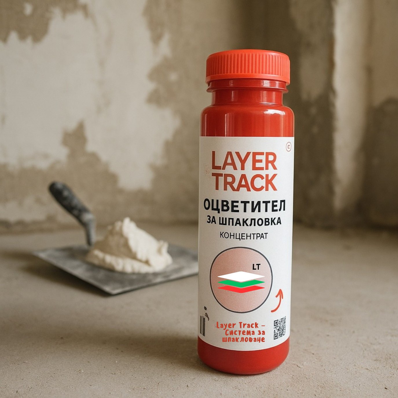 Layer Track Оцветител, червен, 250ml