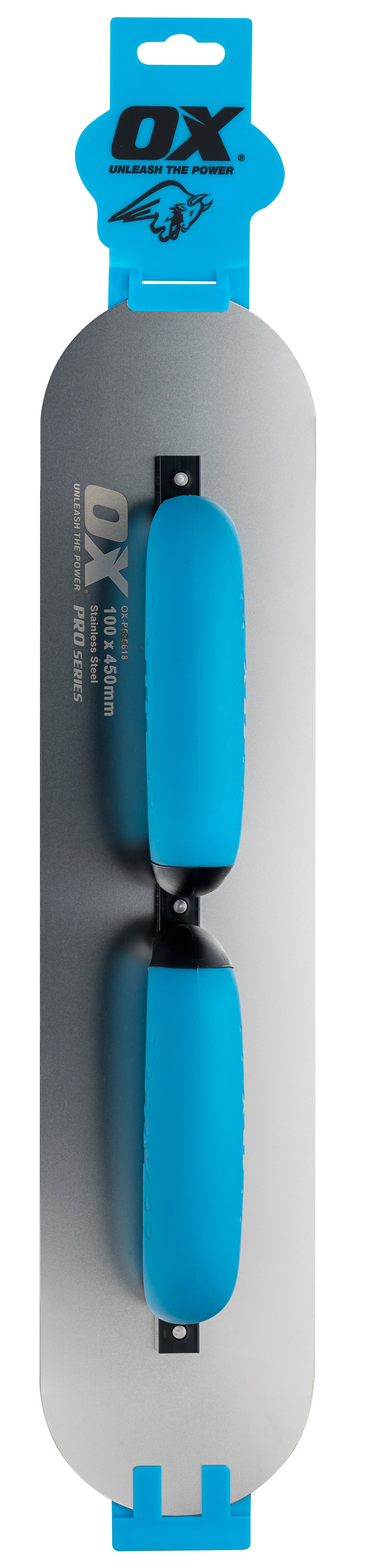 OX Pro Stainless Steel Double Handle Pool Towel 110x450mm