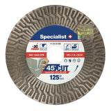 SPECIALIST+ diamond cutting and grinding disc, 125mm