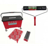 MANA MAX КОМПЛЕКТ КОФА ЗА ШПАКЛОВКА И БОЯ + ВАЛЯК С ДРЪЖКА