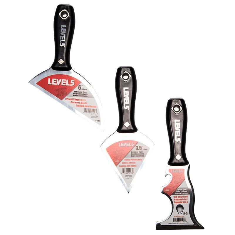 LEVEL 5 3.5"/89mm Заострена шпакла