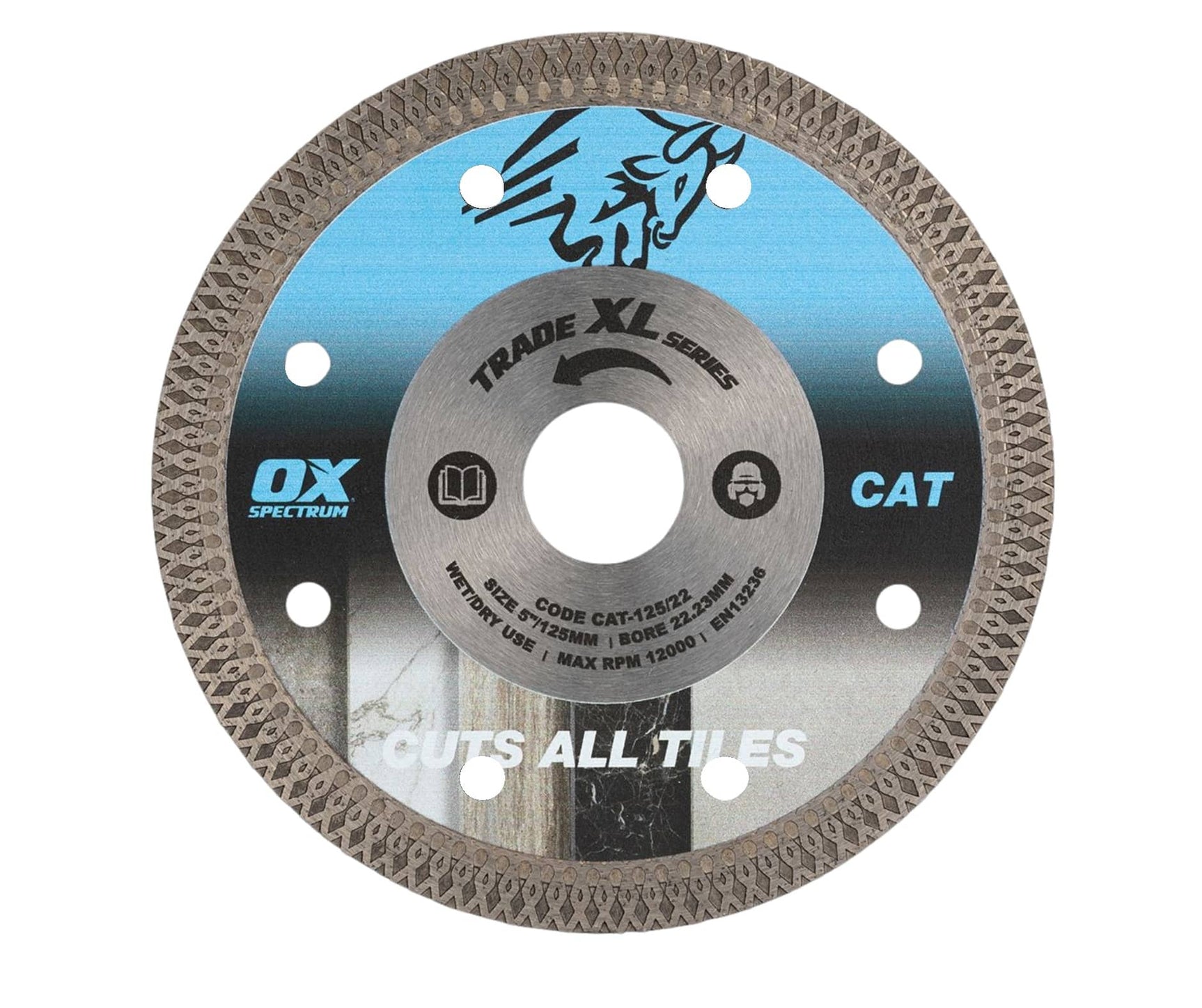 OX CAT BLADE  Универсален диамантен диск 125/22мм