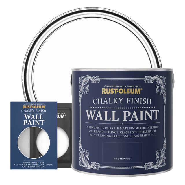 Rust Oleum Chalky Finish Боя за стена и тавани / Chalk white 1L