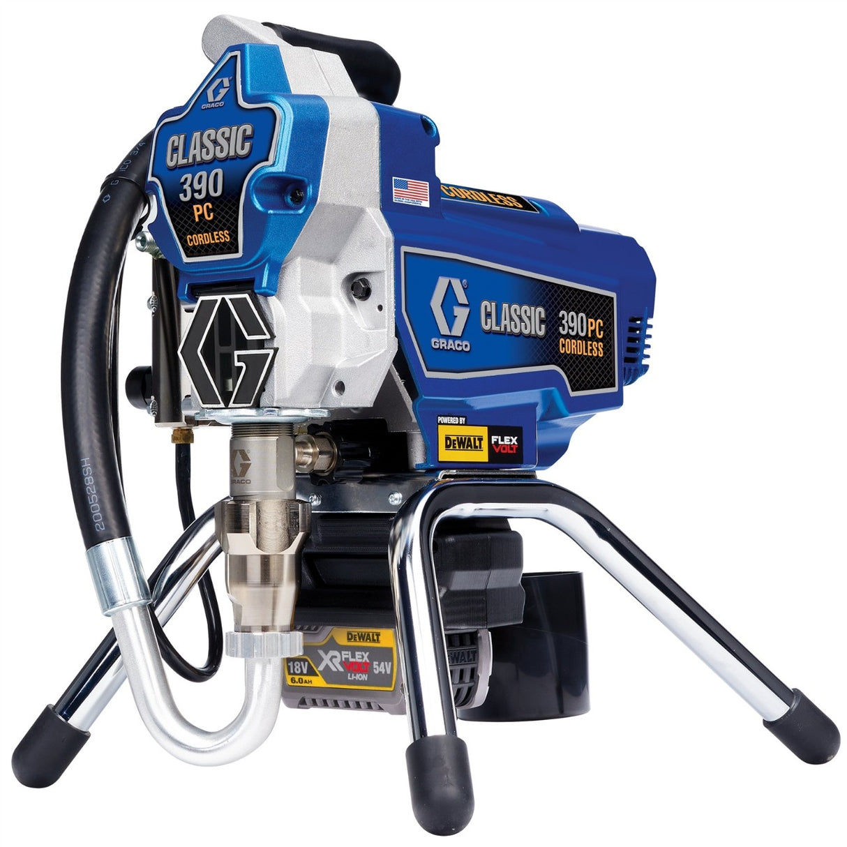 Акумулаторна безвъздушна бояджийска система Graco 390 PC Classic Cordless