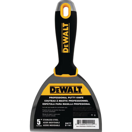 DeWALT Професионална Шпакла 5"/ 127см с гумирана ръкохватка