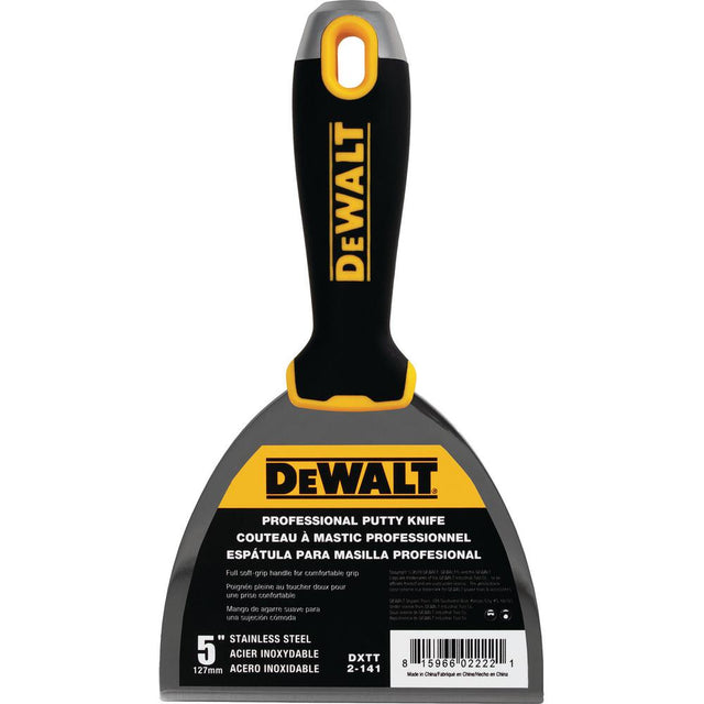 DeWALT Професионална Шпакла 5"/ 127см с гумирана ръкохватка