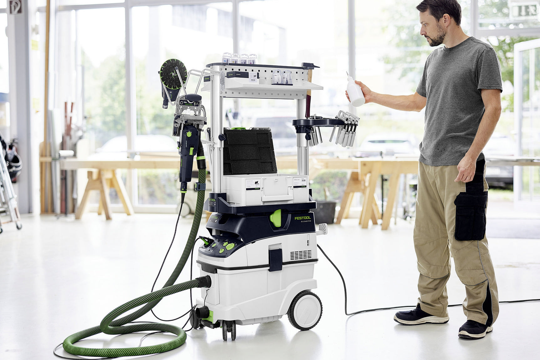 Festool Mобилна прахосмукачка CLEANTEC CTM 36 EI